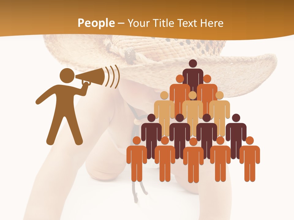 Child Expression Cute PowerPoint Template