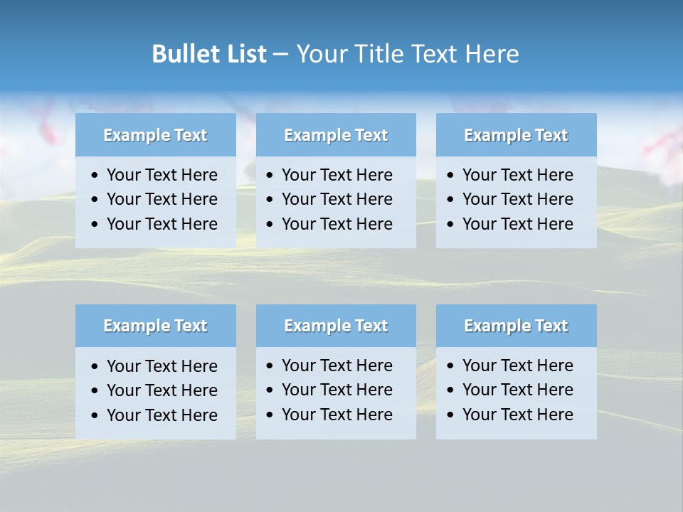Cherry Sakura Recreation PowerPoint Template