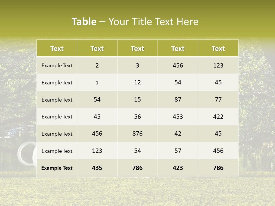 Teacup Herbal Leaf PowerPoint Template