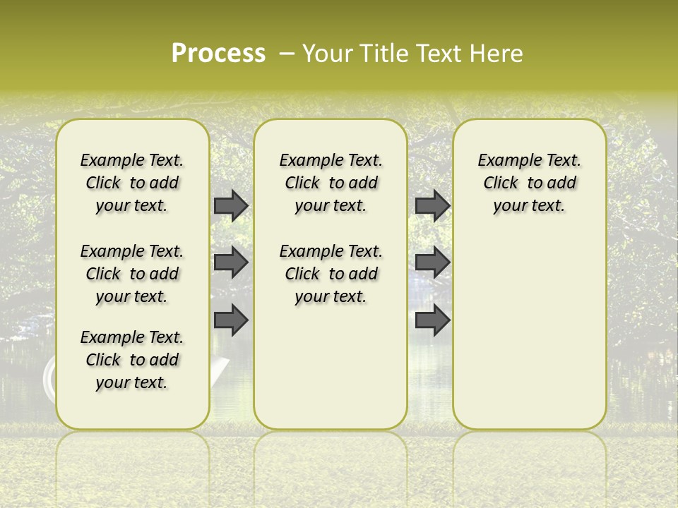 Teacup Herbal Leaf PowerPoint Template