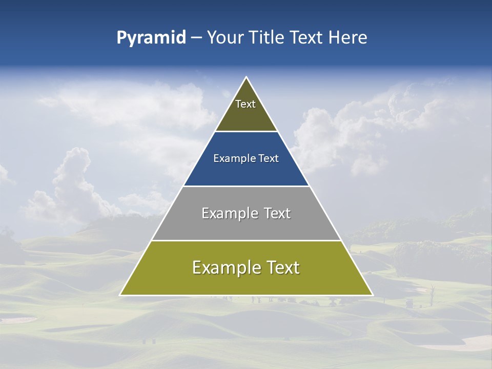 Light Mountain Land PowerPoint Template