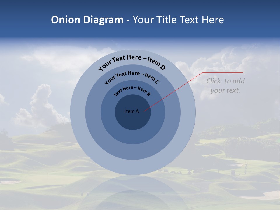 Light Mountain Land PowerPoint Template
