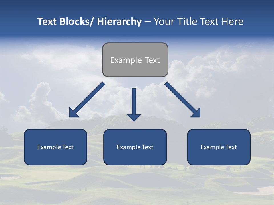 Light Mountain Land PowerPoint Template