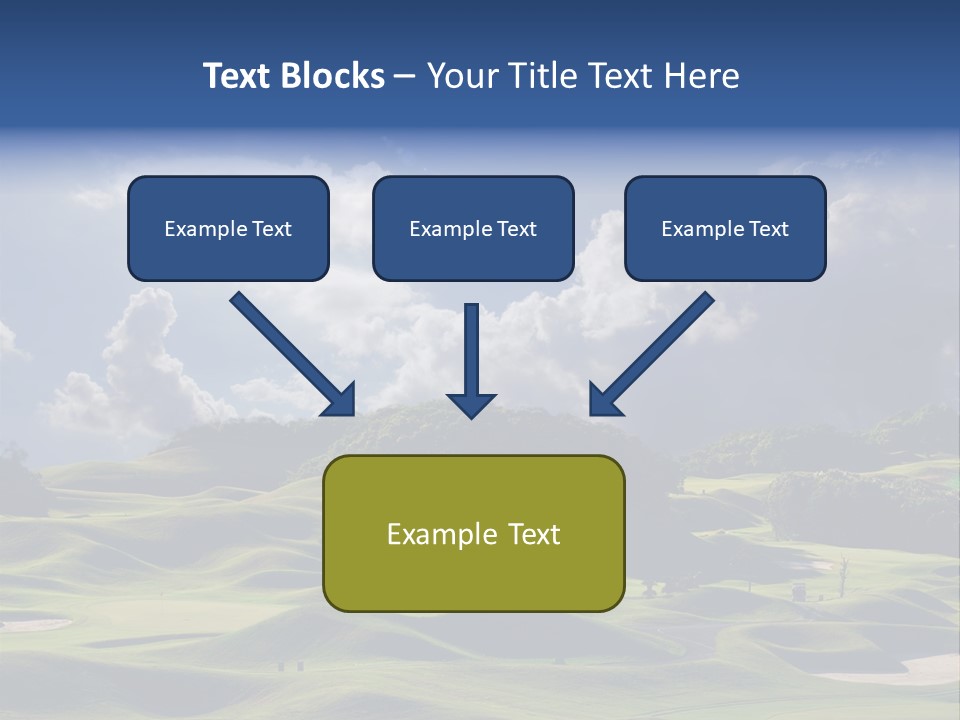 Light Mountain Land PowerPoint Template
