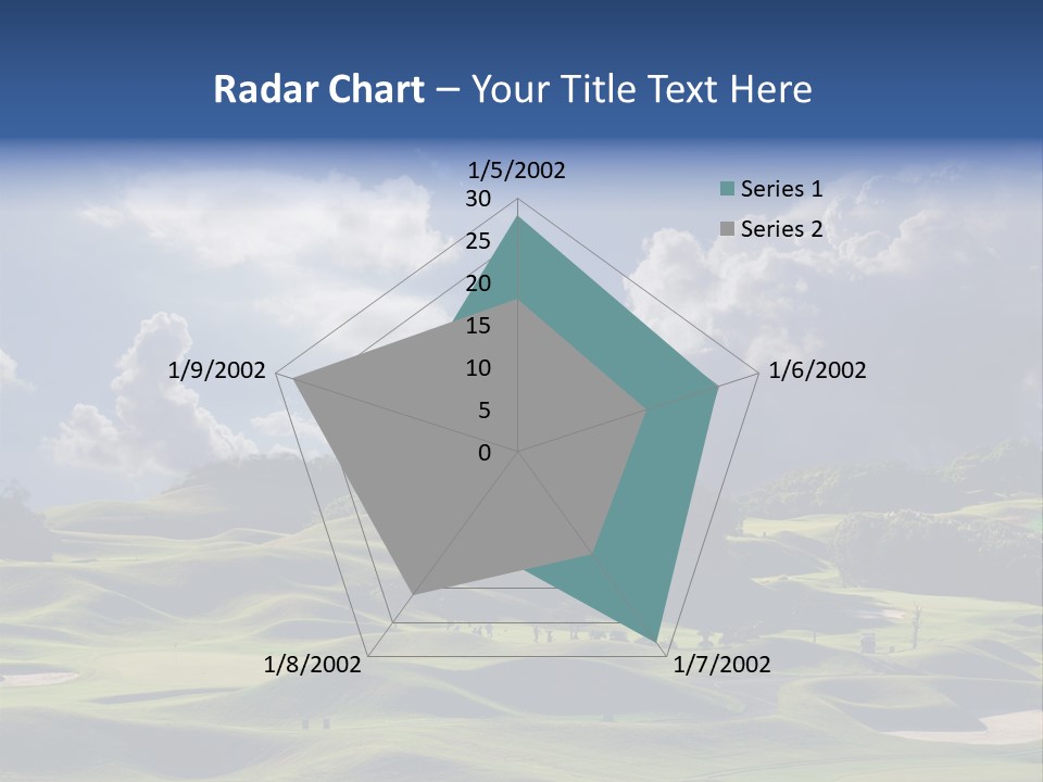 Light Mountain Land PowerPoint Template
