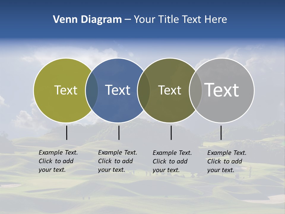 Light Mountain Land PowerPoint Template