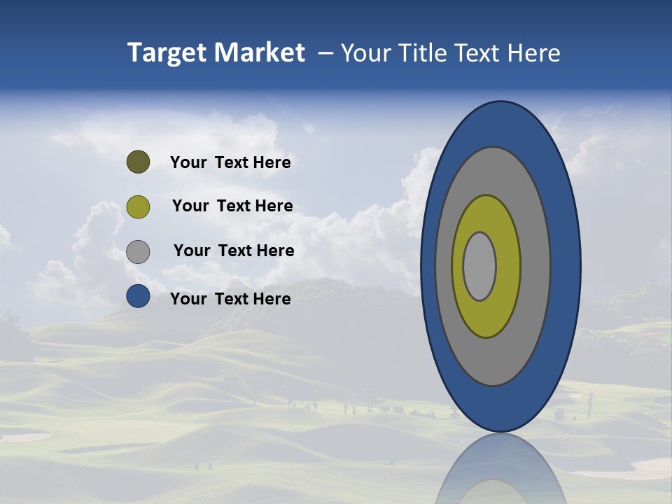 Light Mountain Land PowerPoint Template