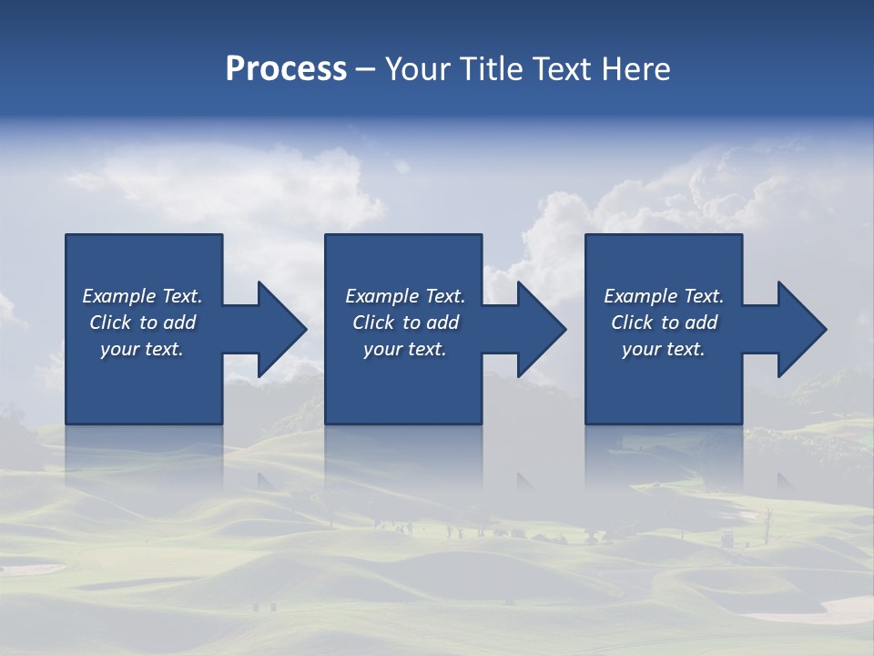 Light Mountain Land PowerPoint Template