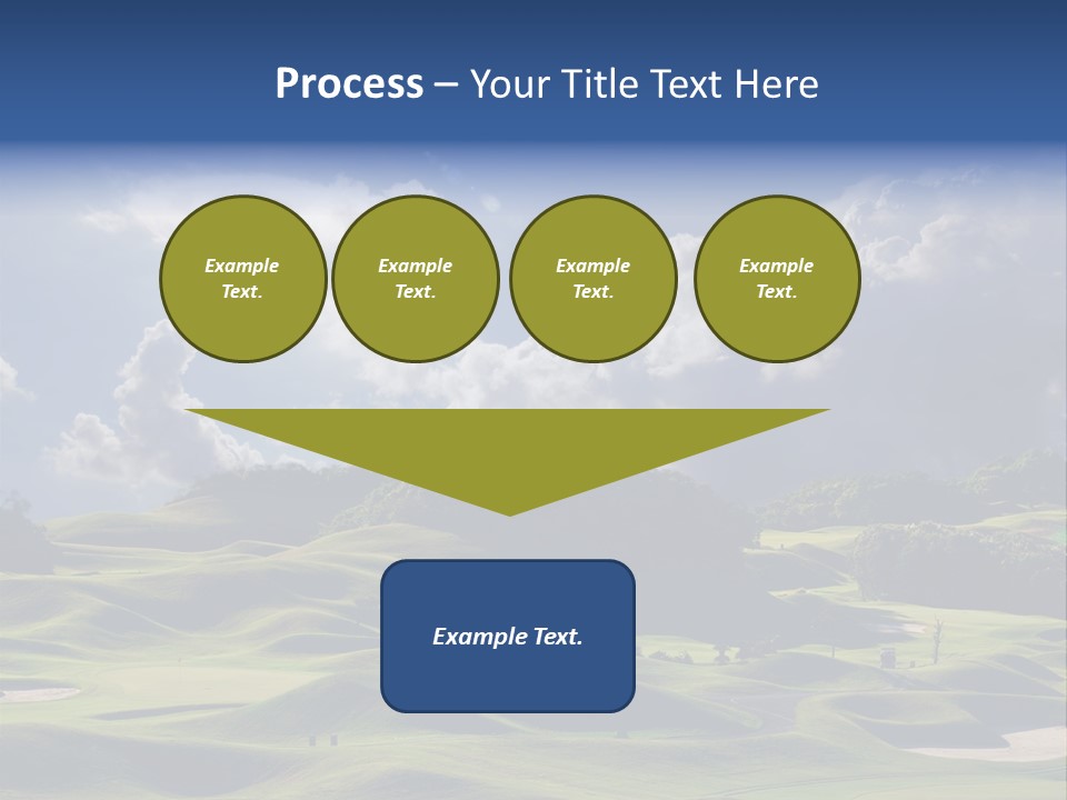 Light Mountain Land PowerPoint Template