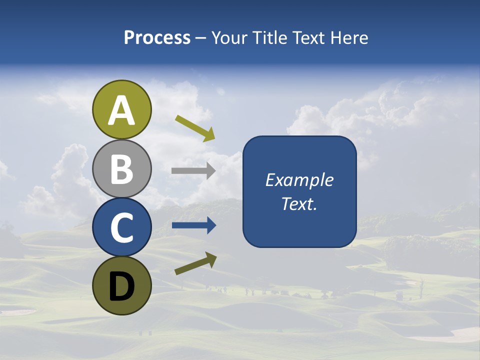 Light Mountain Land PowerPoint Template