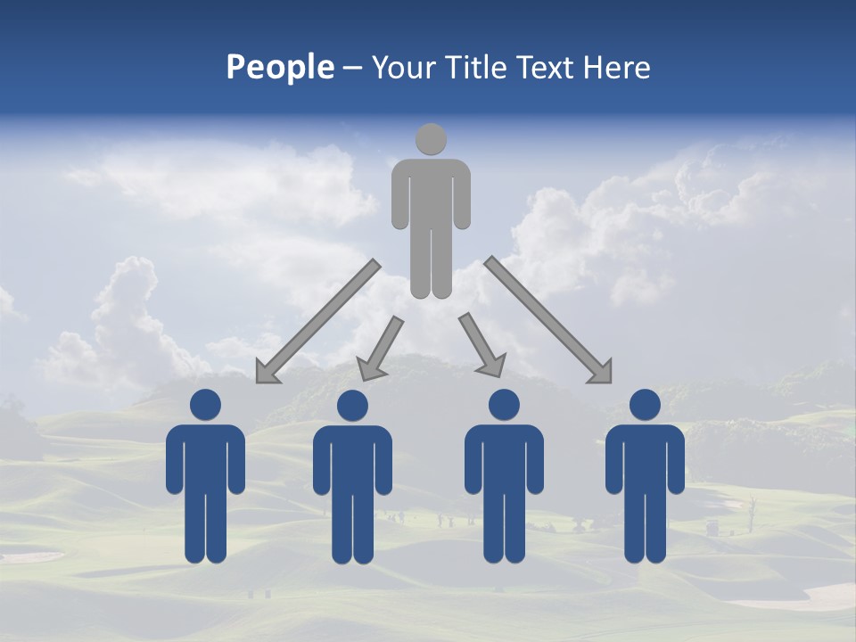 Light Mountain Land PowerPoint Template