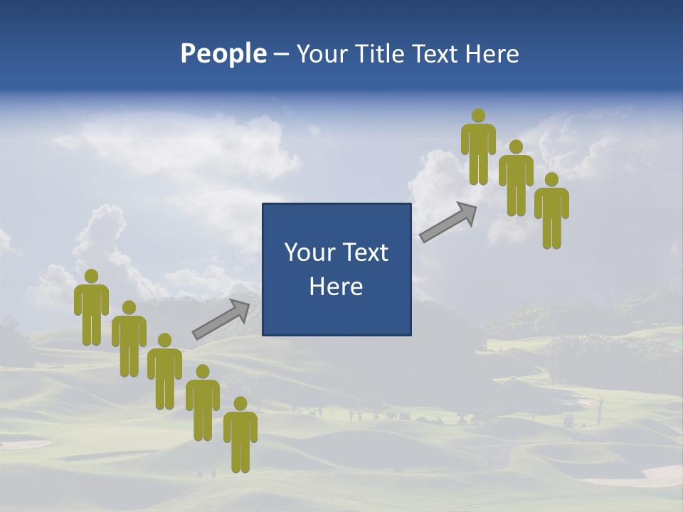 Light Mountain Land PowerPoint Template