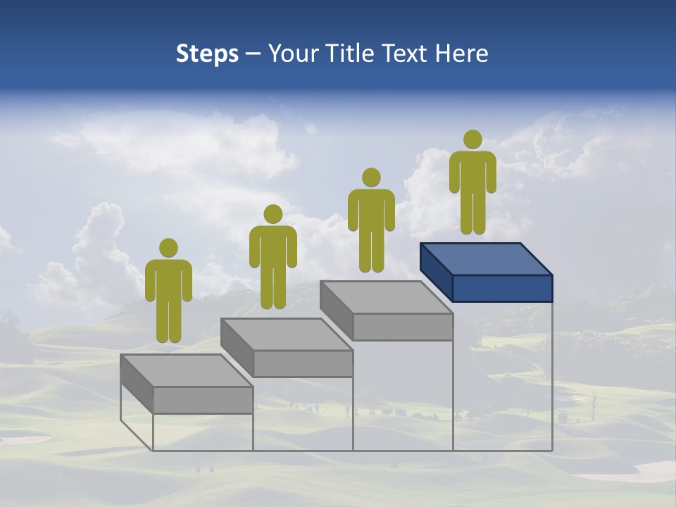 Light Mountain Land PowerPoint Template