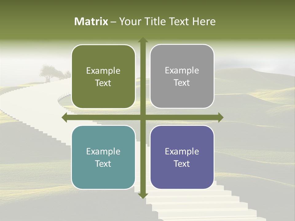 Idea Opportunity Cloudscape PowerPoint Template