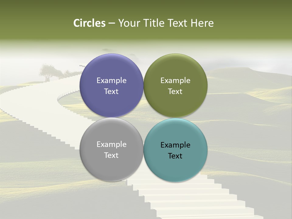 Idea Opportunity Cloudscape PowerPoint Template
