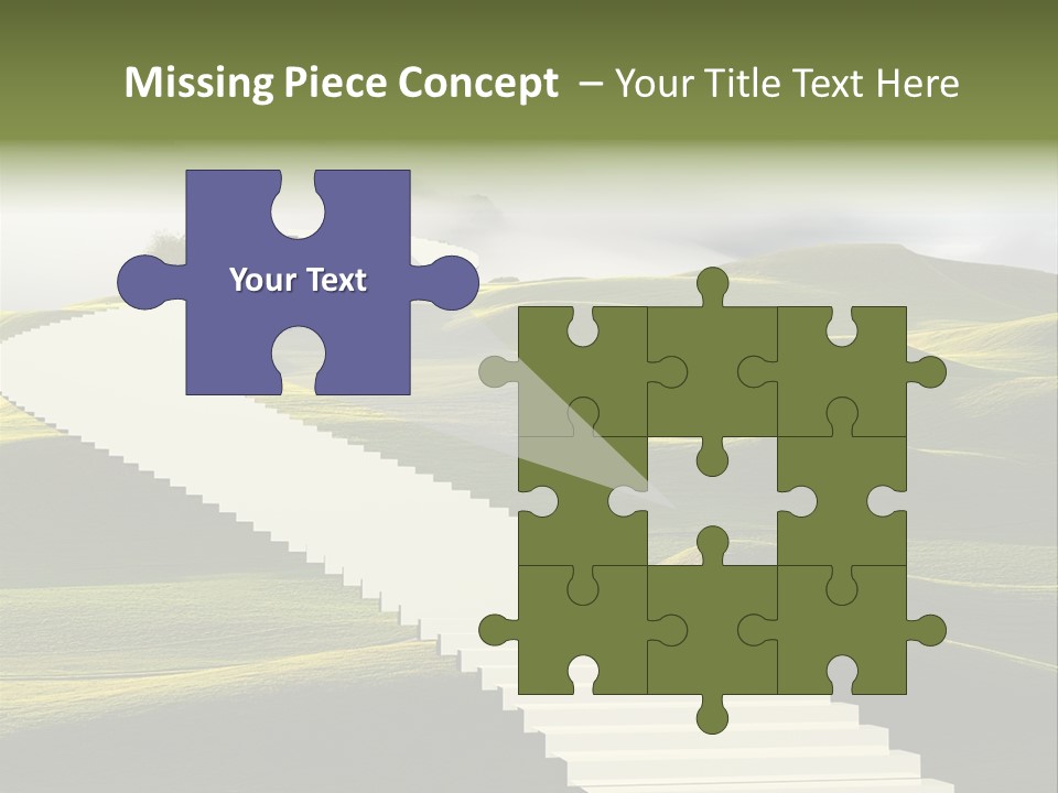 Idea Opportunity Cloudscape PowerPoint Template