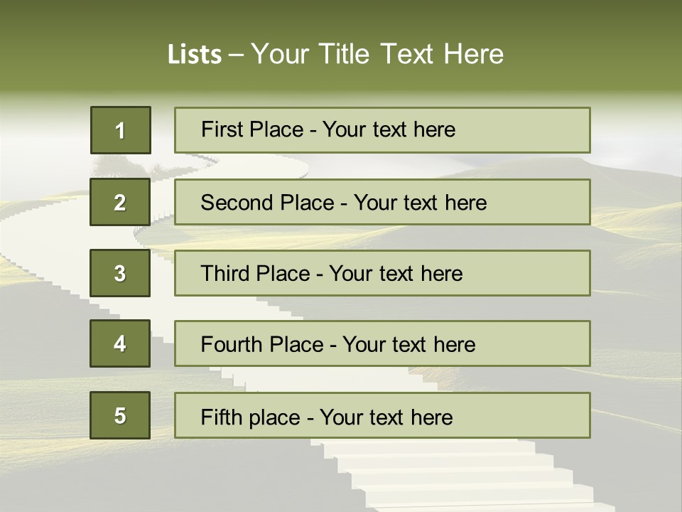 Idea Opportunity Cloudscape PowerPoint Template