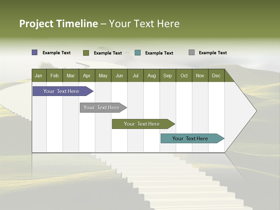 Idea Opportunity Cloudscape PowerPoint Template