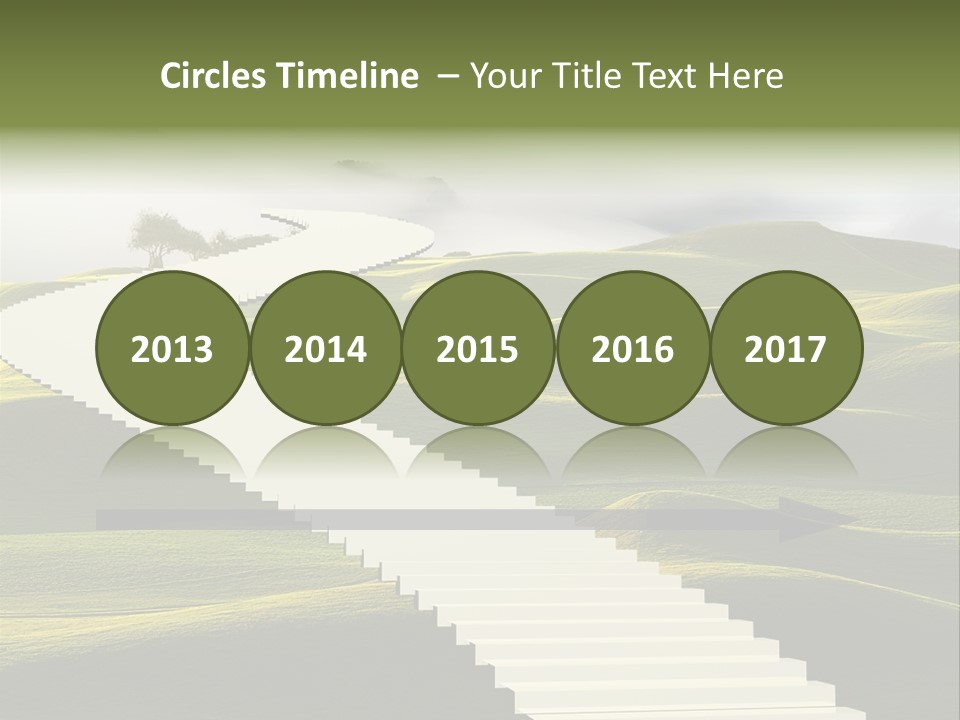 Idea Opportunity Cloudscape PowerPoint Template