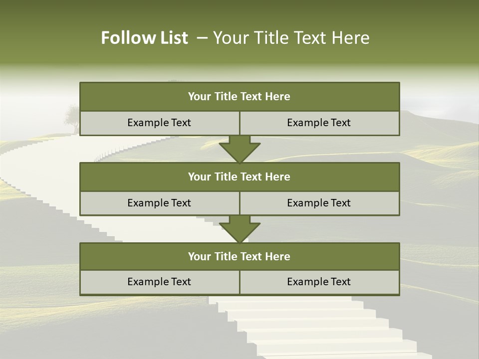 Idea Opportunity Cloudscape PowerPoint Template