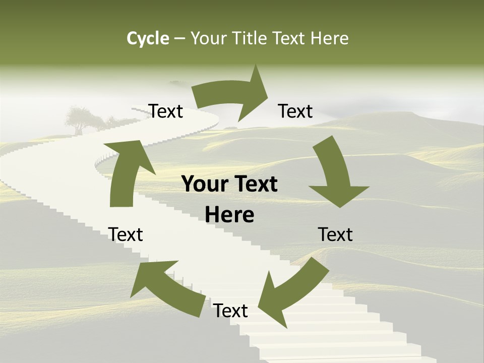 Idea Opportunity Cloudscape PowerPoint Template