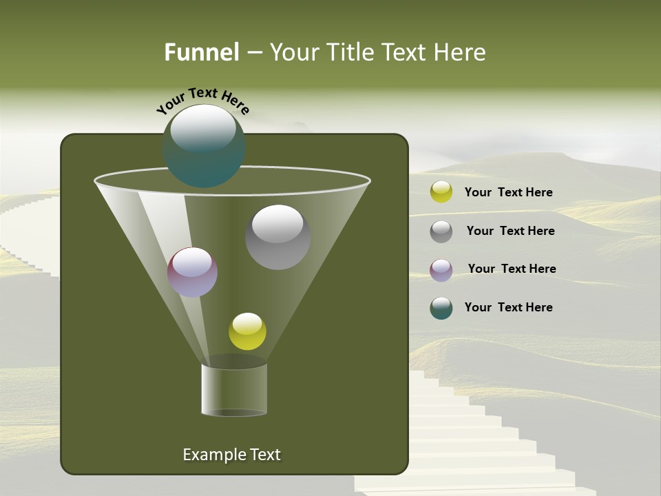 Idea Opportunity Cloudscape PowerPoint Template