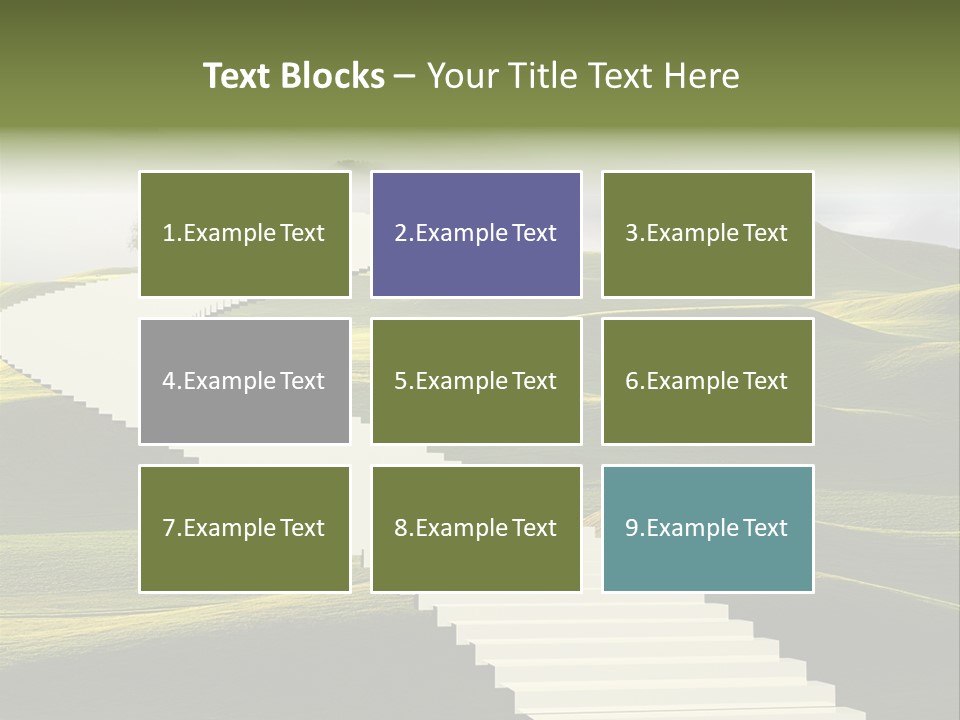 Idea Opportunity Cloudscape PowerPoint Template