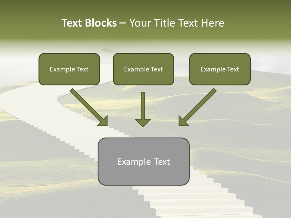 Idea Opportunity Cloudscape PowerPoint Template