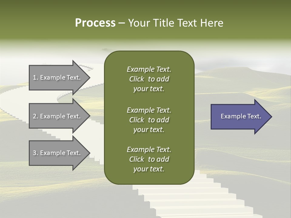 Idea Opportunity Cloudscape PowerPoint Template