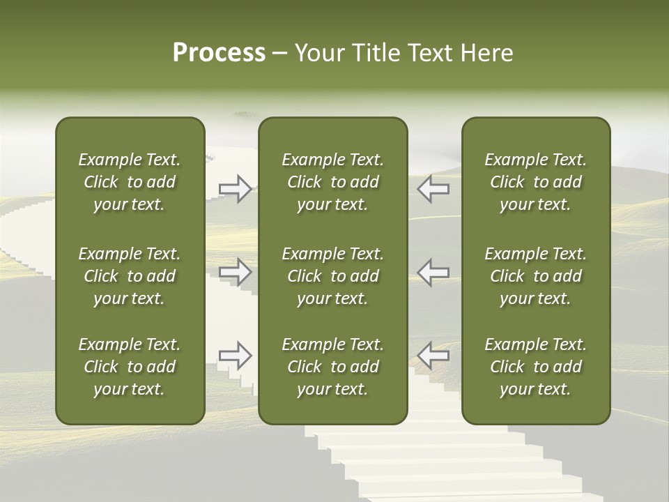 Idea Opportunity Cloudscape PowerPoint Template
