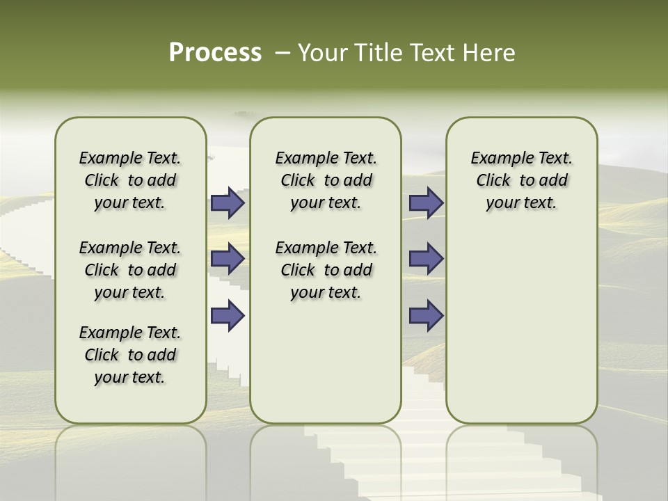 Idea Opportunity Cloudscape PowerPoint Template