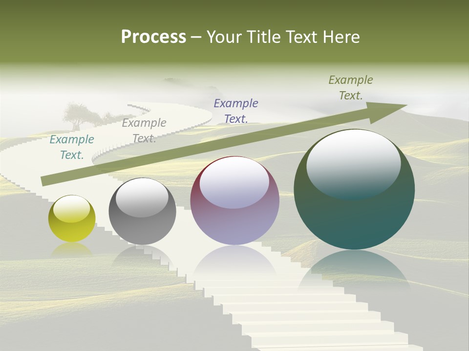 Idea Opportunity Cloudscape PowerPoint Template