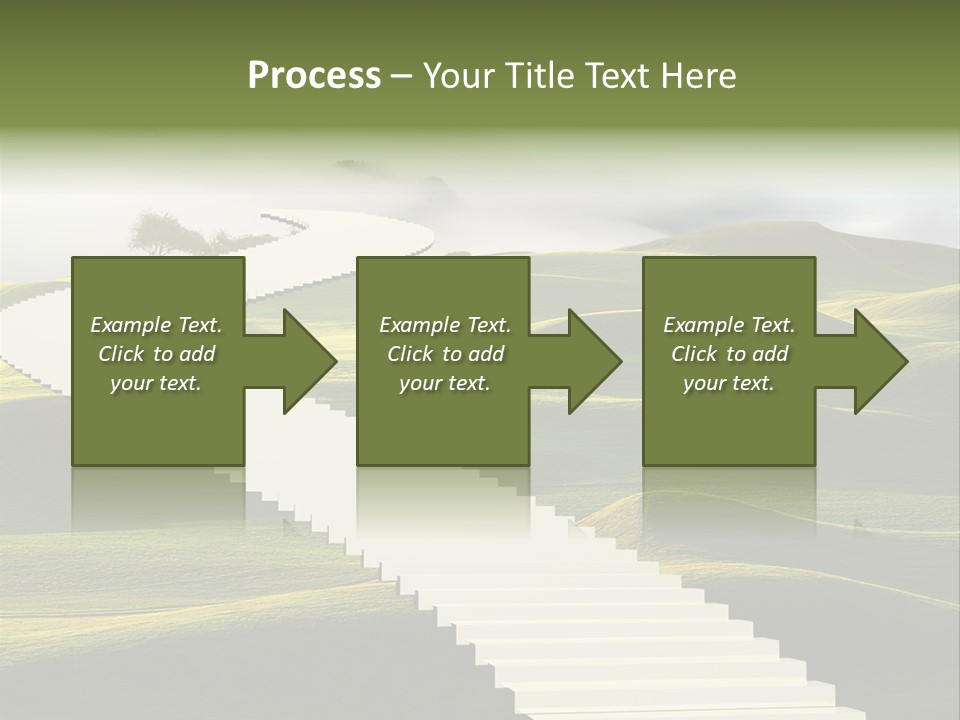Idea Opportunity Cloudscape PowerPoint Template