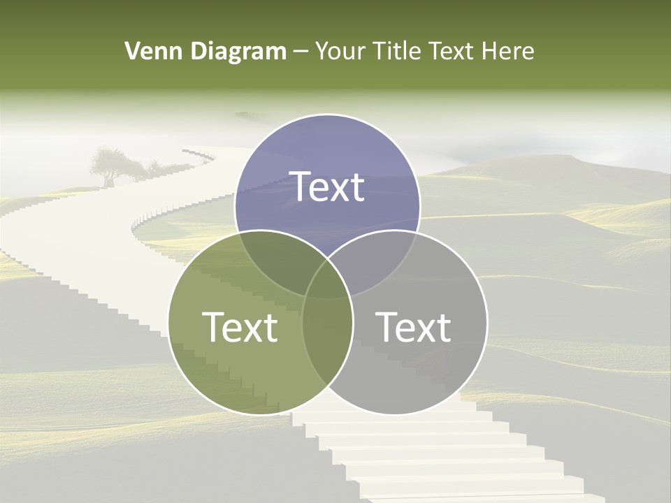 Idea Opportunity Cloudscape PowerPoint Template