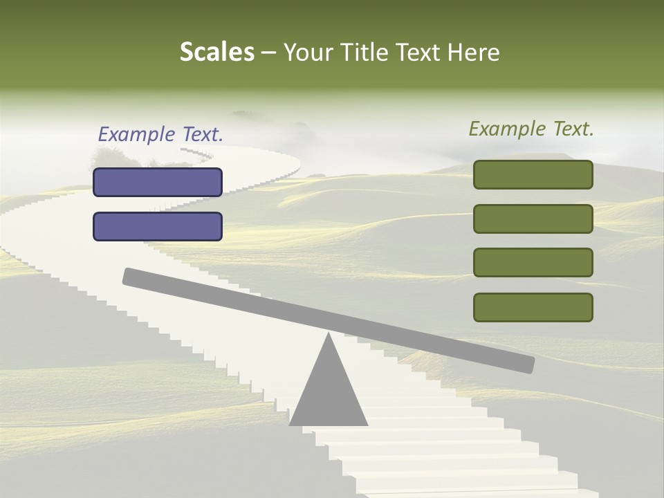 Idea Opportunity Cloudscape PowerPoint Template