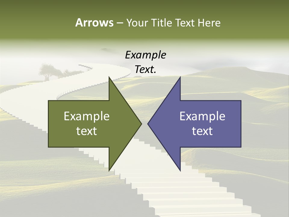 Idea Opportunity Cloudscape PowerPoint Template