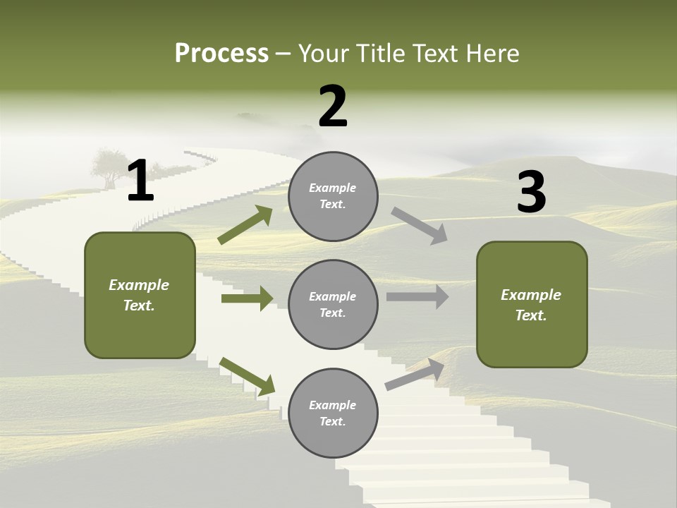 Idea Opportunity Cloudscape PowerPoint Template