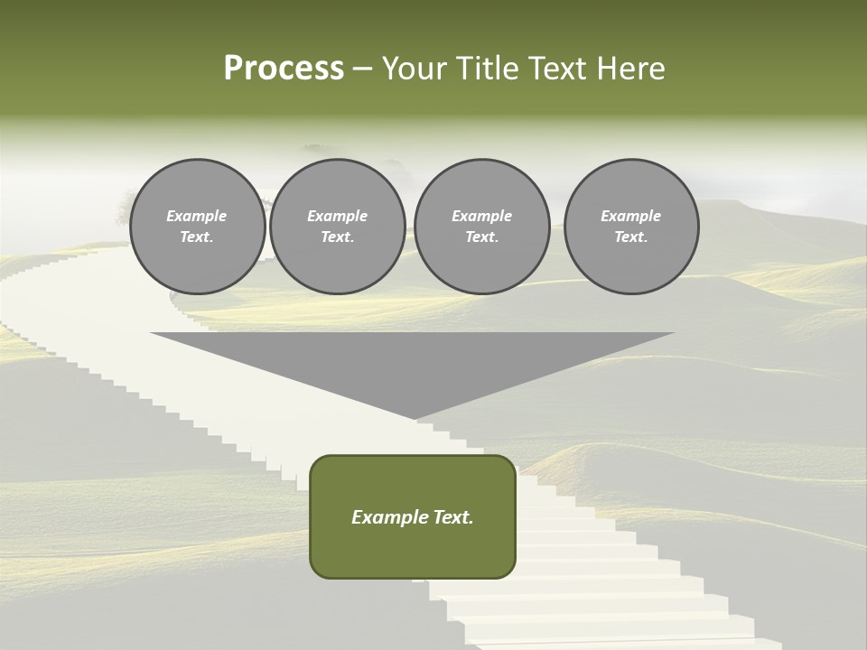 Idea Opportunity Cloudscape PowerPoint Template