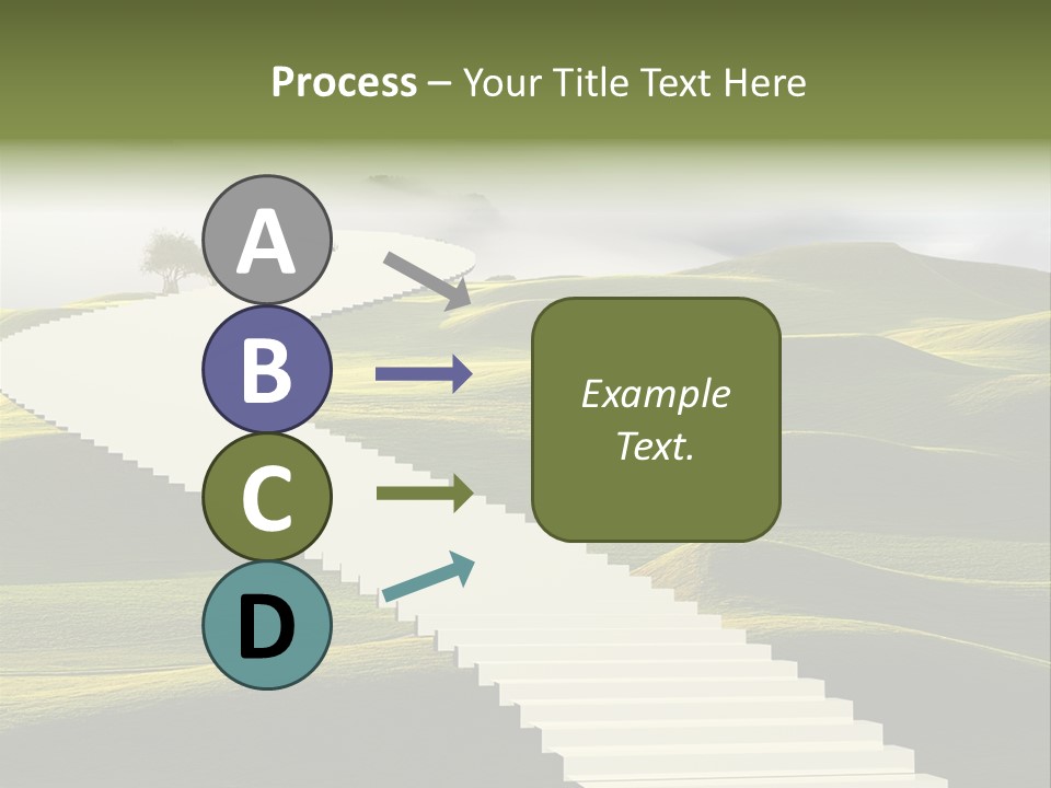 Idea Opportunity Cloudscape PowerPoint Template