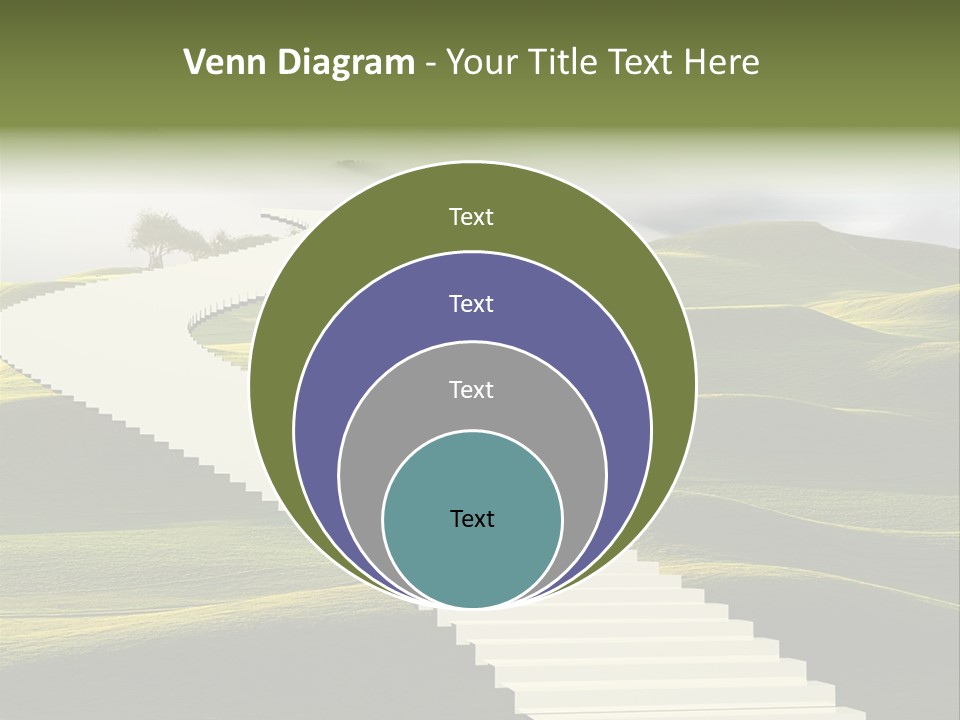 Idea Opportunity Cloudscape PowerPoint Template