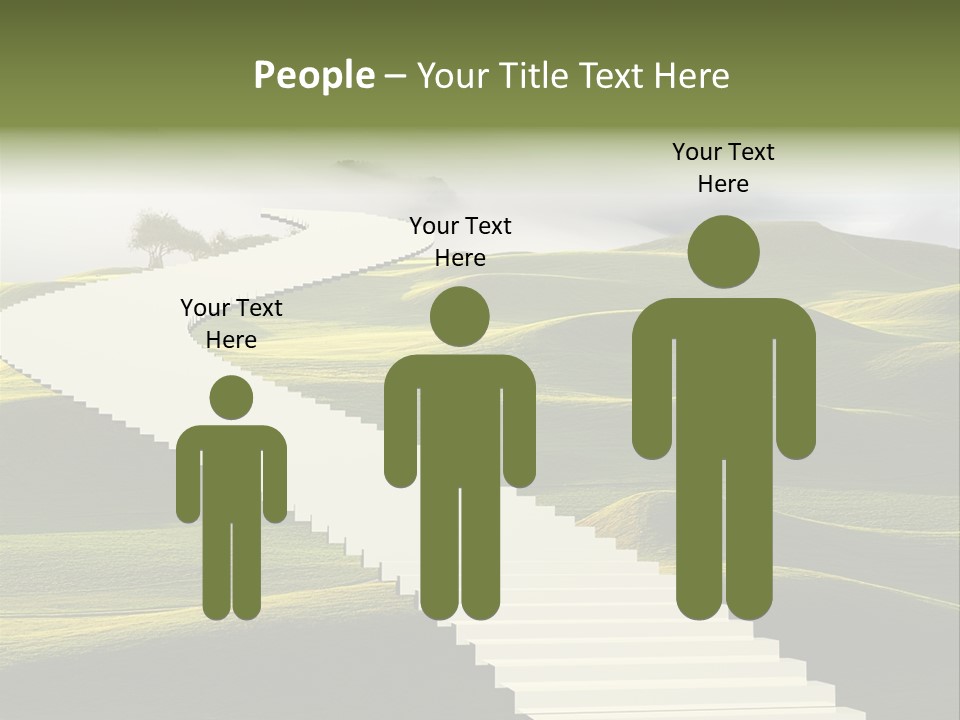 Idea Opportunity Cloudscape PowerPoint Template