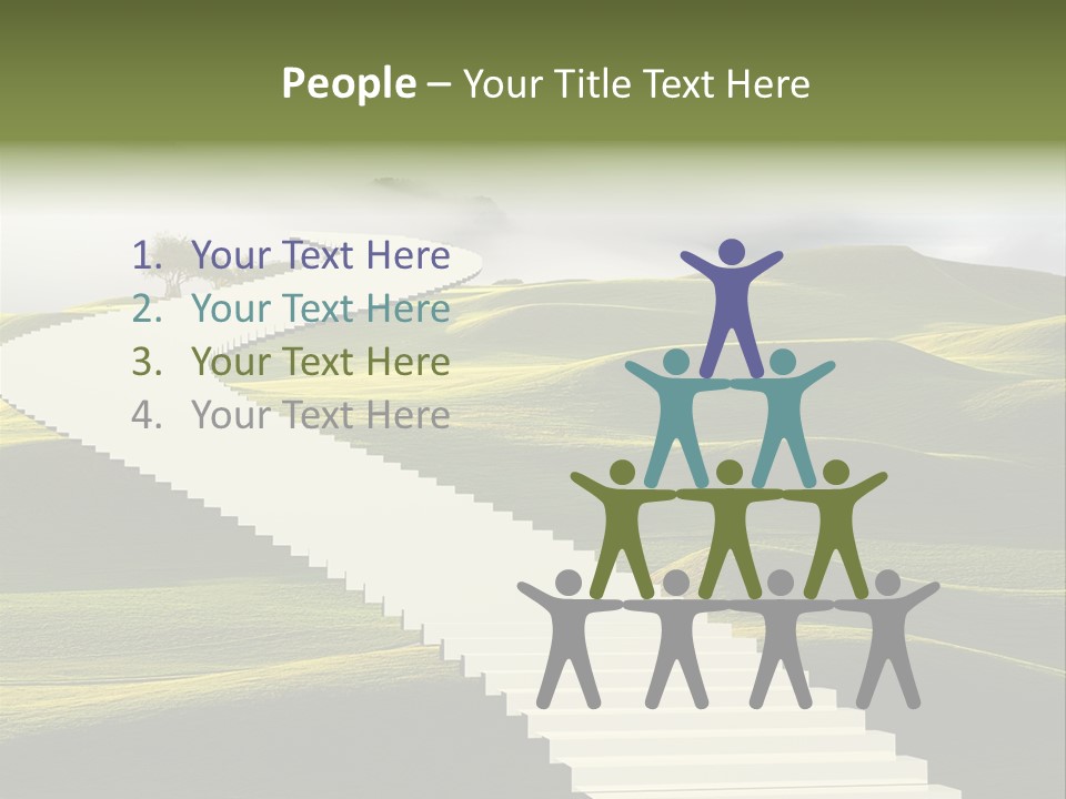 Idea Opportunity Cloudscape PowerPoint Template