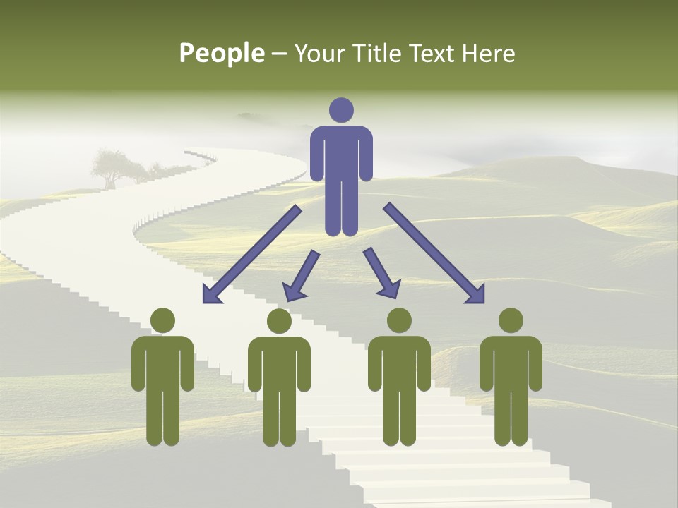 Idea Opportunity Cloudscape PowerPoint Template