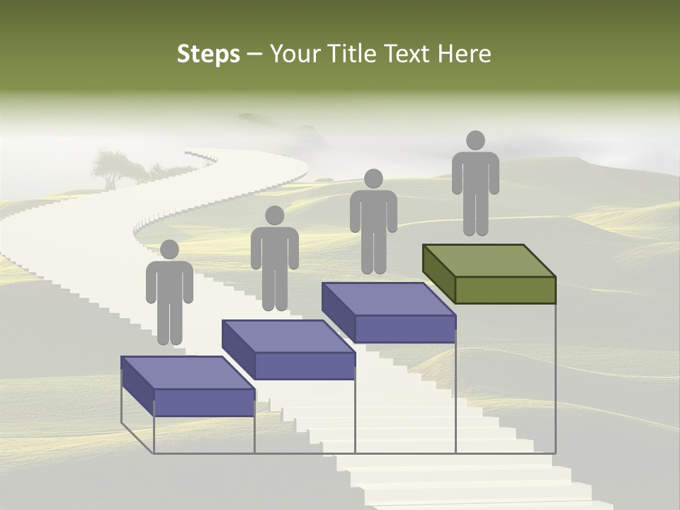 Idea Opportunity Cloudscape PowerPoint Template