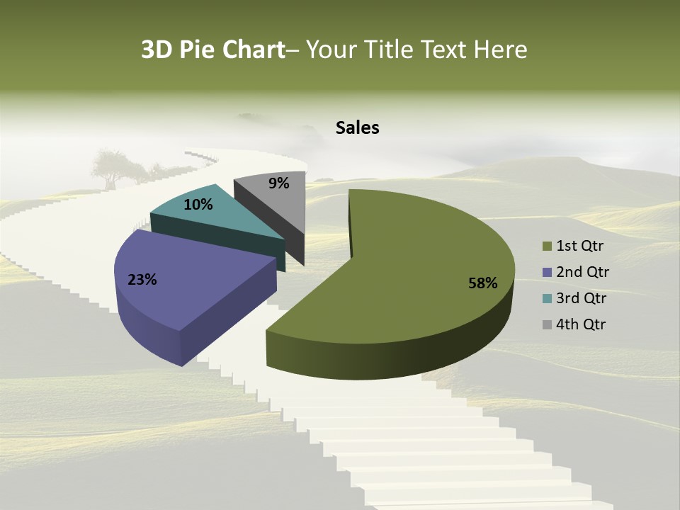 Idea Opportunity Cloudscape PowerPoint Template