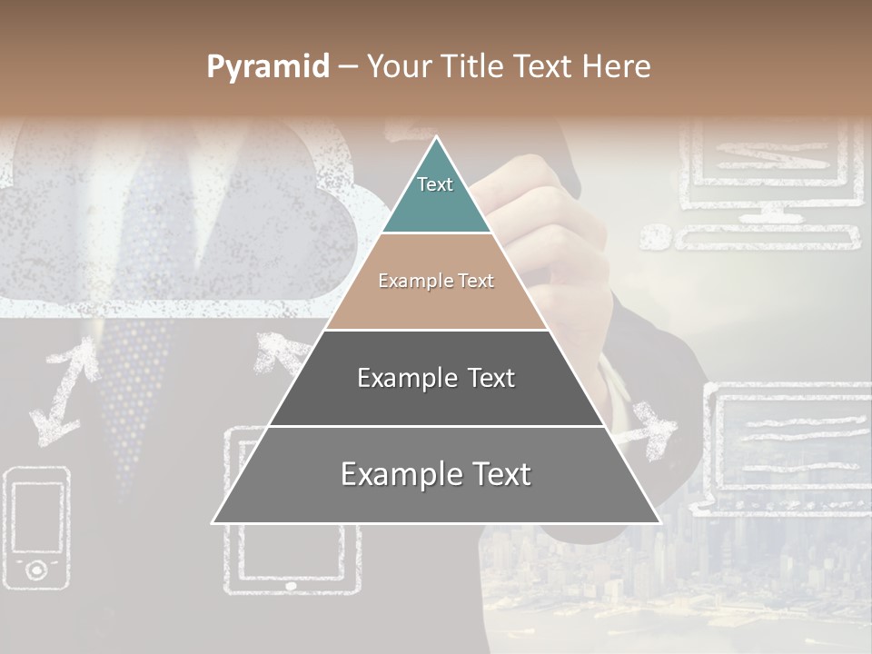 City Concept Chart PowerPoint Template