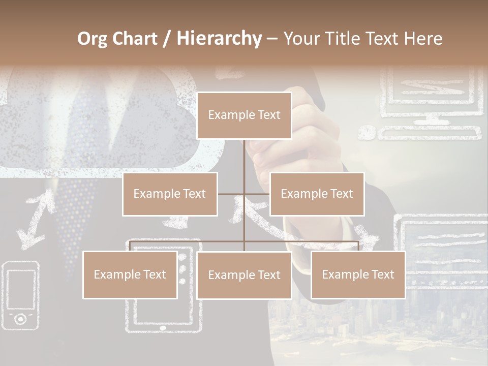 City Concept Chart PowerPoint Template