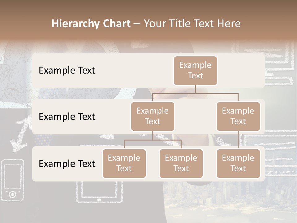 City Concept Chart PowerPoint Template