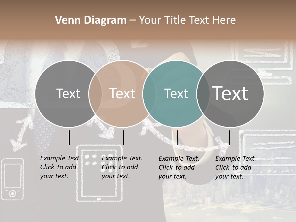 City Concept Chart PowerPoint Template
