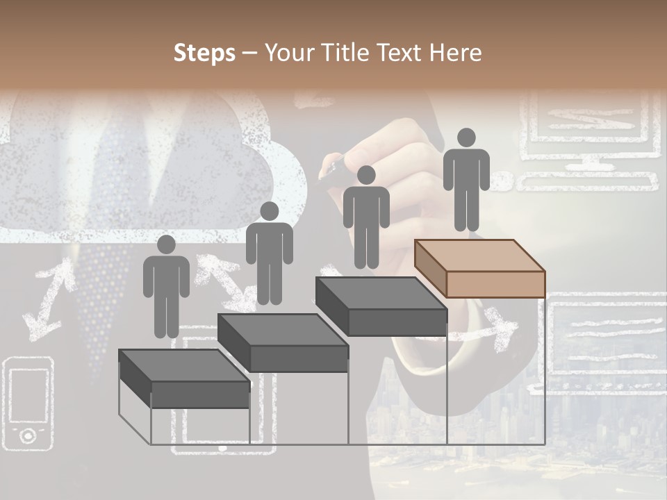 City Concept Chart PowerPoint Template
